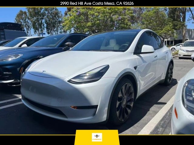BUY TESLA MODEL Y 2022 PERFORMANCE SPORT UTILITY 4D, EV BIDDER