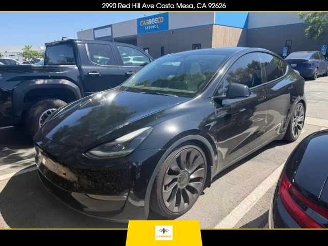 BUY TESLA MODEL Y 2021 PERFORMANCE SPORT UTILITY 4D, EV BIDDER